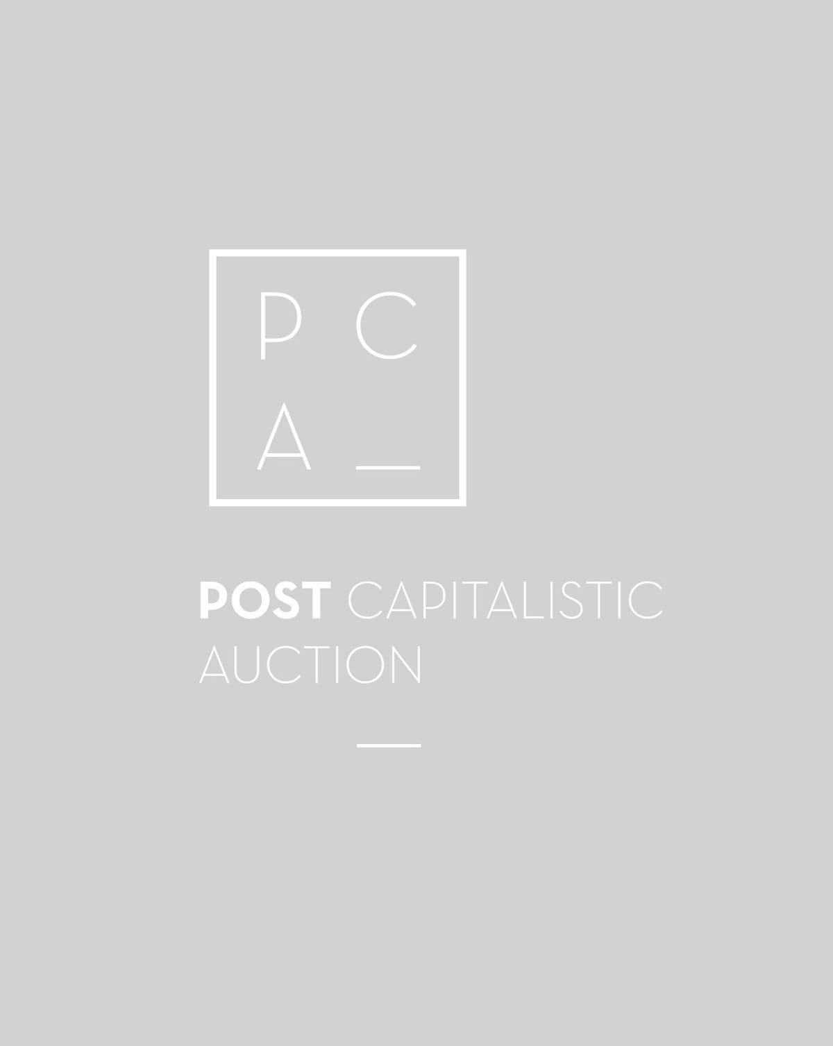 Post Capitalistic Auction Bergen catalogue cover.