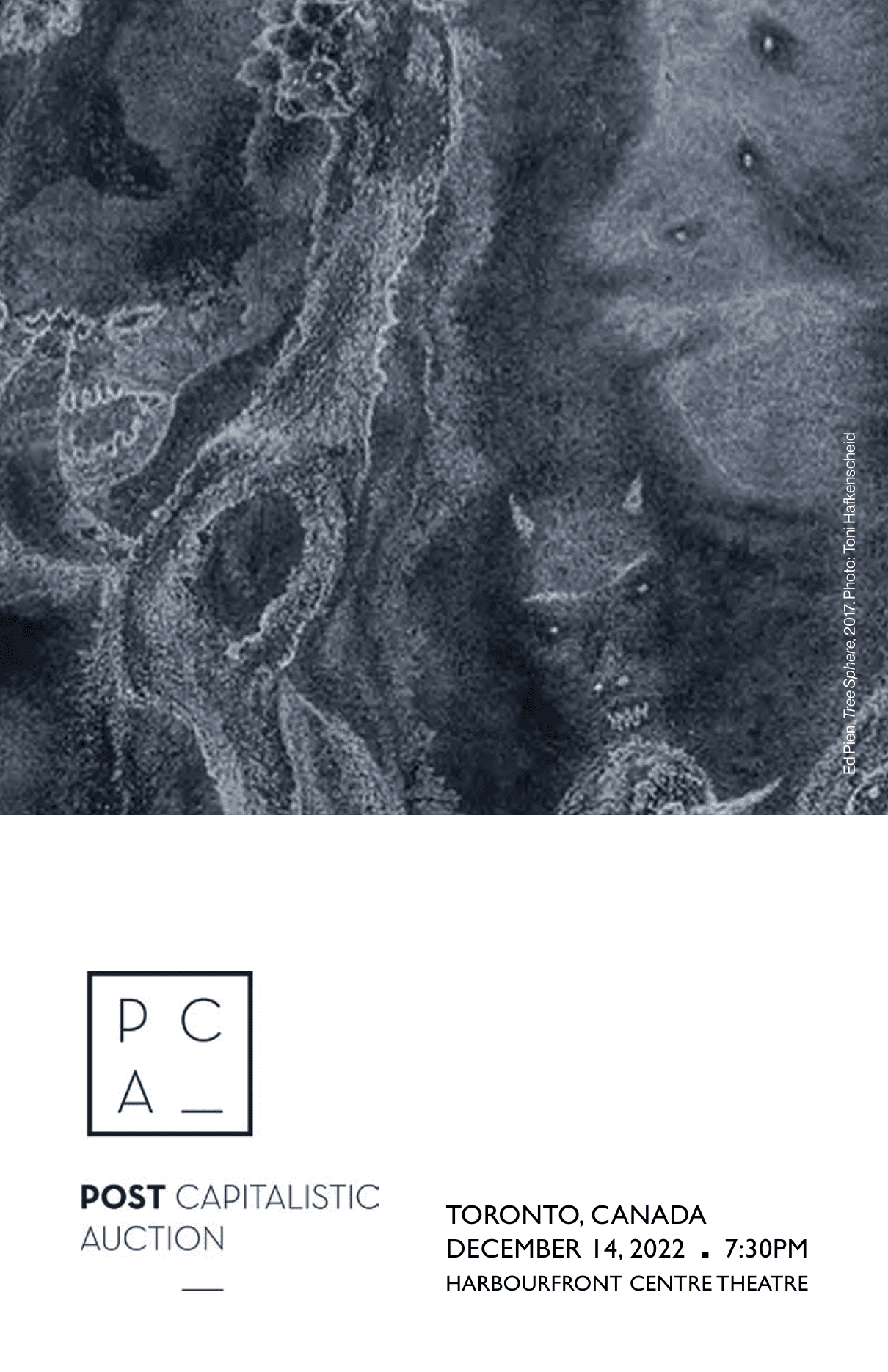 Post Capitalistic Auction Toronto catalogue cover.